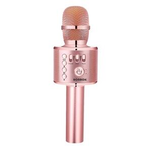 Wireless Karaoke Microphone - Rose Gold